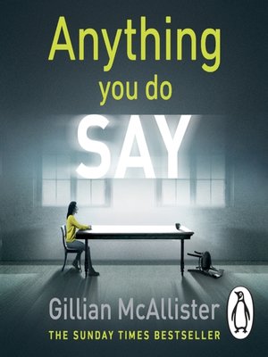 cover image of Anything You Do Say